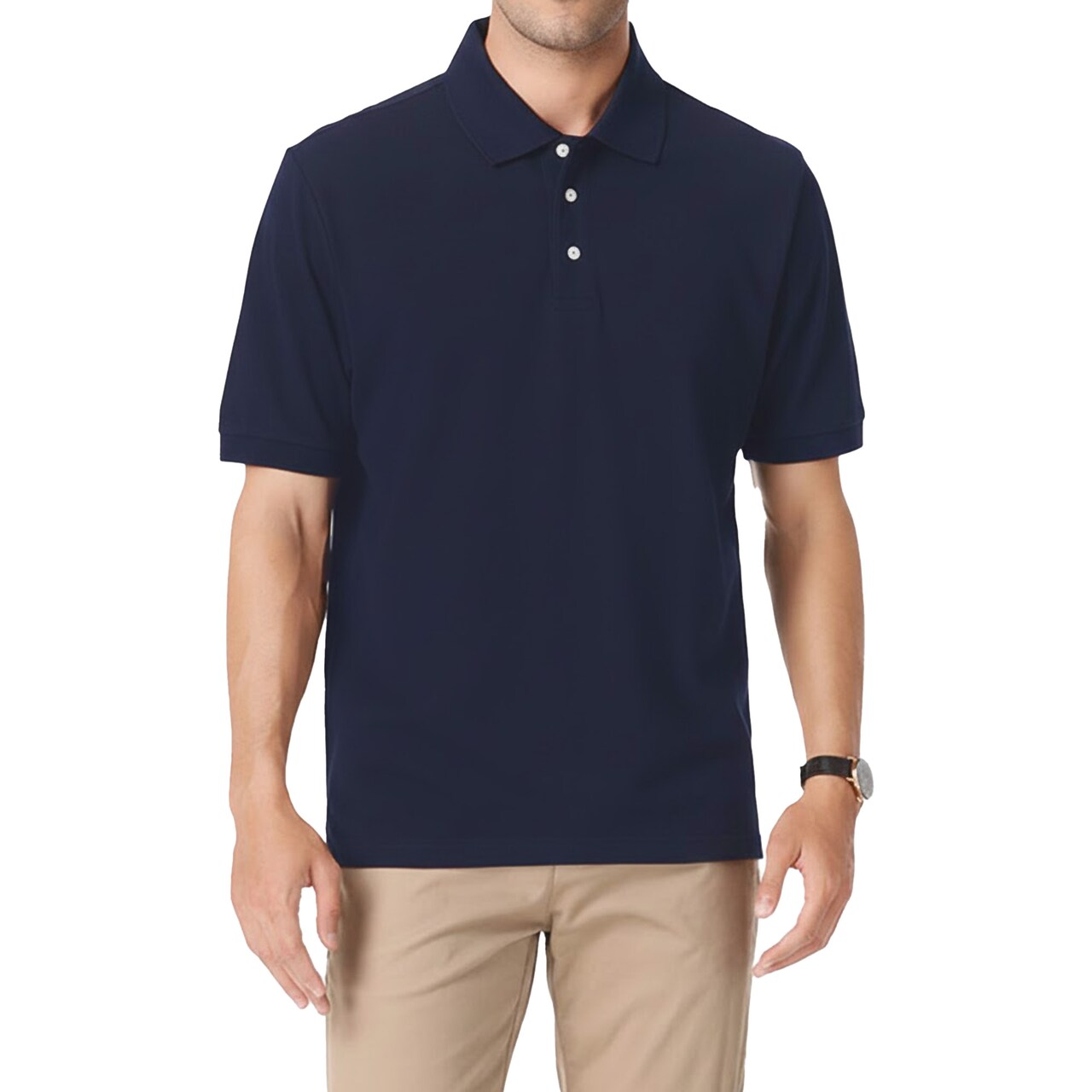 Zfeel Blank Cotton Polo - Heavyweight DIY Crafting Shirt for HTV & Embroidery